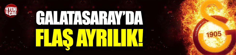 Galatasaray, futbol direktörü Cenk Ergün ile yollarını ayırdı