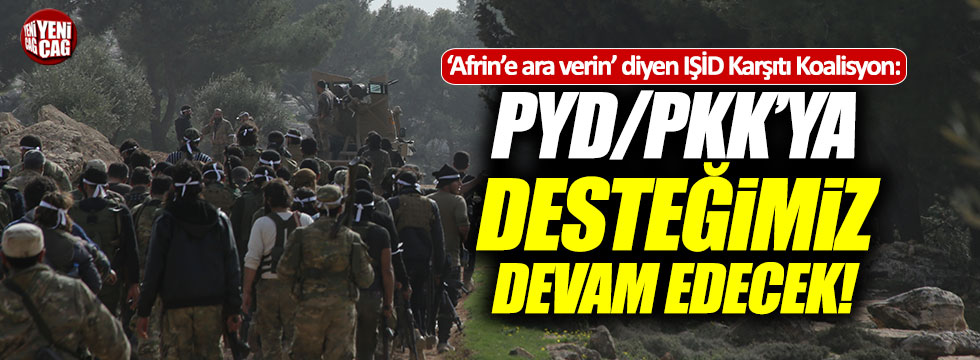 ABD'den skandal PYD/PKK açıklaması