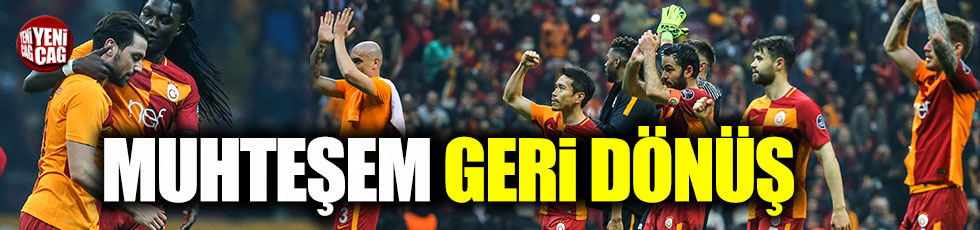 Galatasaray-Konyaspor 2-1 (Maç Özeti)