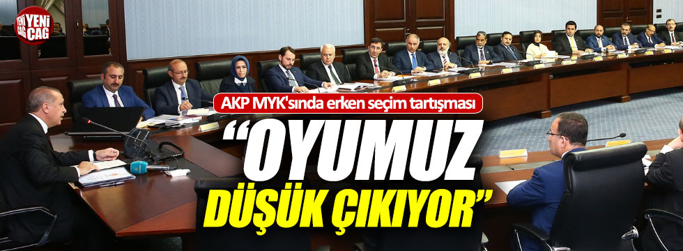 AKP'den itiraf: "Oyumuz düşük çıkıyor"