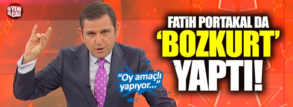 Fatih Portakal da, 'Bozkurt' işareti yaptı