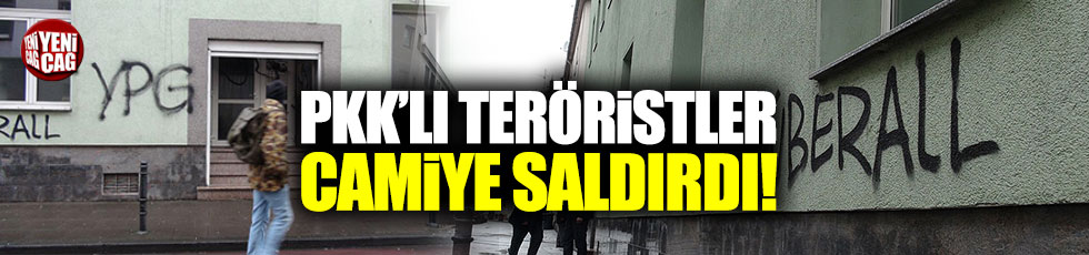 PKK'lı teröristler Almanya'da cami ve restorana saldırdı