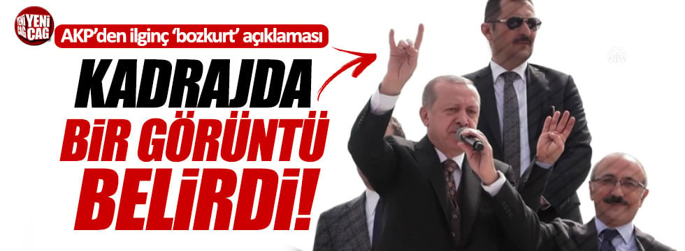 AKP'den ilginç 'bozkurt' açıklaması