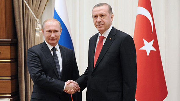 Erdoğan'dan Putin'e tebrik