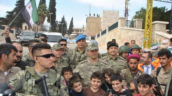 2. Ordu Komutanı Temel, Afrin'de