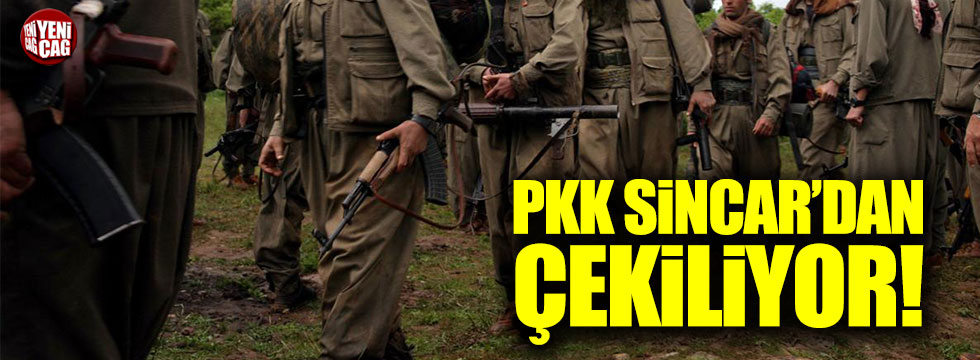 PKK Sincar'dan çekiliyor
