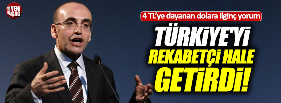 "Lirada değer kaybı Türkiye'yi rekabetçi hale getirdi"