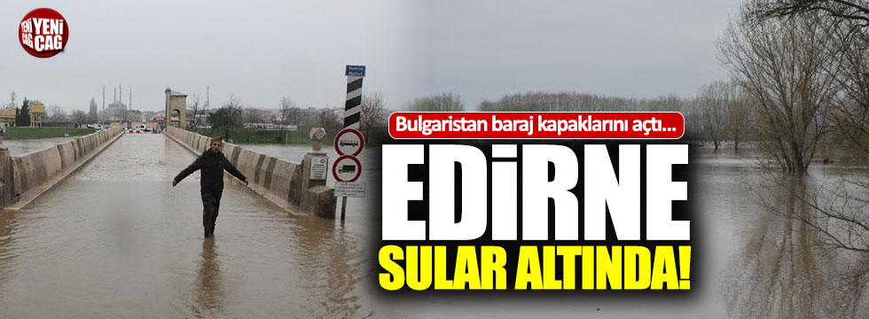 Edirne’de Tunca alarmı