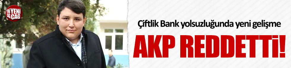 Çiftlik Bank yolsuzluğunun araştırılması önergesi AKP'lilerce reddedildi
