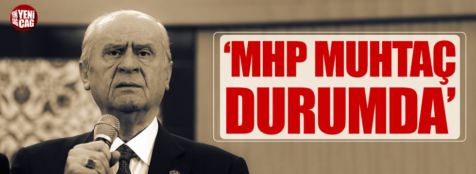 CHP'li Özgür Özel: "MHP muhtaç durumda"