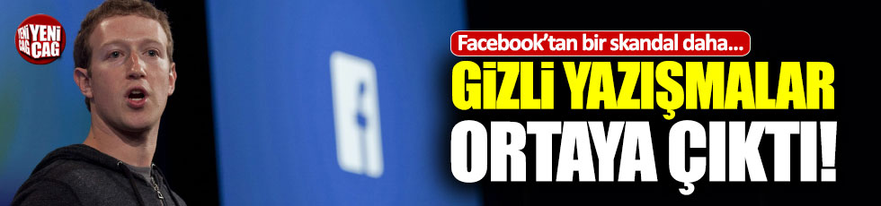 Facebook'ta 'gizli yazışma' skandalı