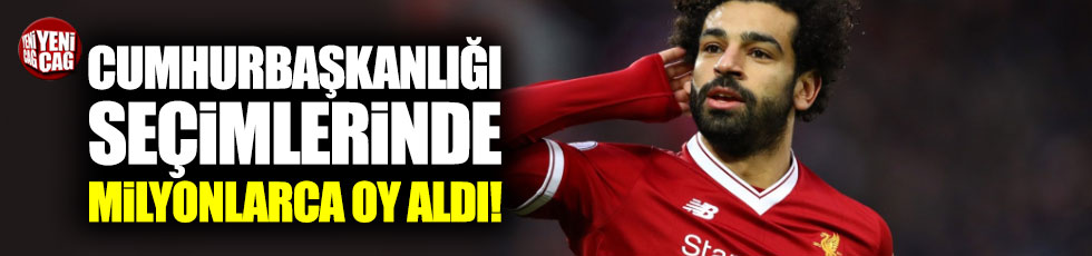 Mohamed Salah'a 1 milyon oy çıktı