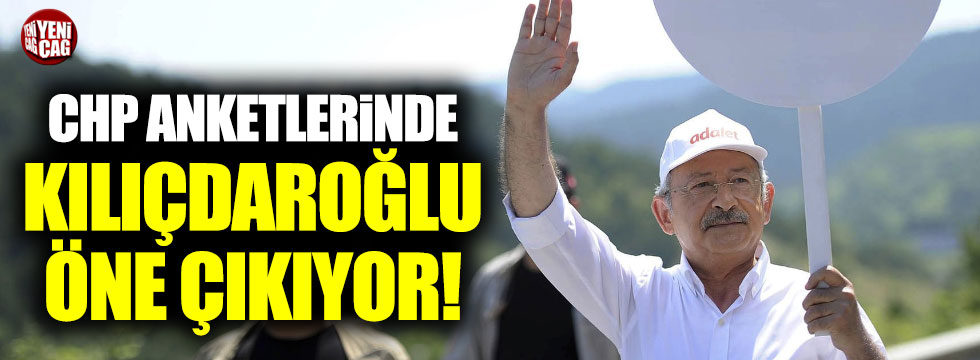 CHP anketi: Cumhurbaşkanlığı adayı için Kılıçdaroğlu öne çıkıyor