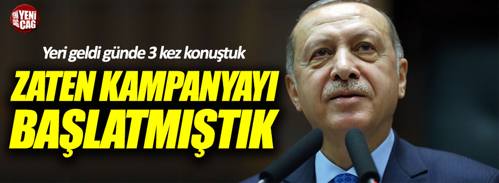 Erdoğan: Yeri geldi günde 3 kez konuştuk