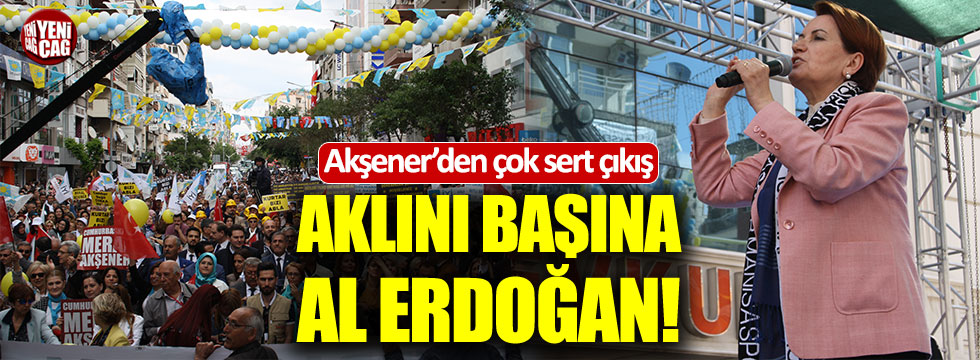 Meral Akşener'den Erdoğan ve YSK Başkanı'na çok sert tepki