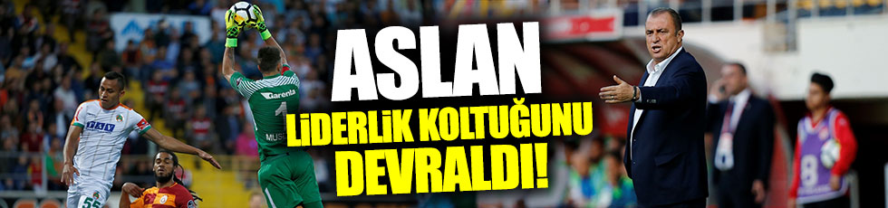 Aytemiz Alanyaspor 2-3 Galatasaray (Maç Özeti)