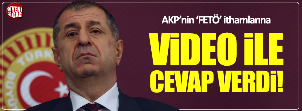 Ümit Özdağ'dan AKP'nin 'FETÖ' ithamlarına videolu cevap