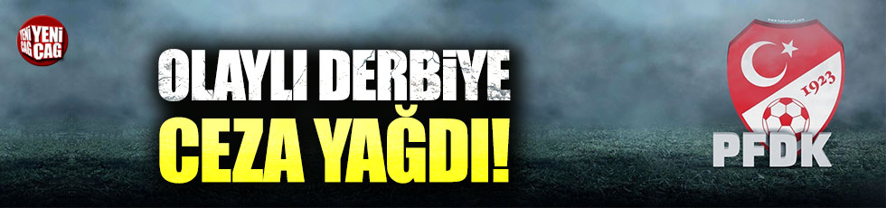 PFDK'dan Fenerbahçe'ye ceza yağdı!