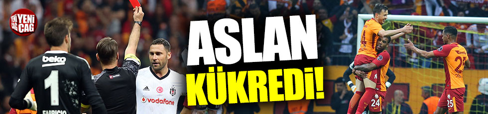 Galatasaray Beşiktaş: 2-0 (Maç Özeti)