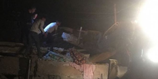 Şırnak'ta ev çöktü: 2 ölü 11 yaralı