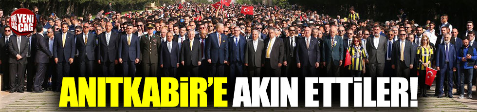 Fenerbahçe, Anıtkabir'e akın etti