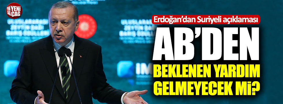 AB'den beklenen yardım gelmeyecek mi?