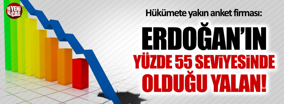 Anket şirketi ANAR'dan 'Erdoğan'ın oy oranı yüzde 55' haberine yalanlama