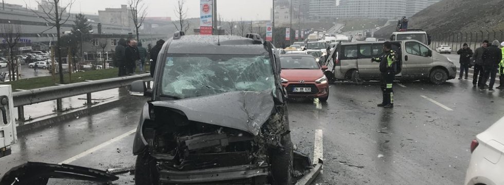 Bağcılar'da trafik kazası