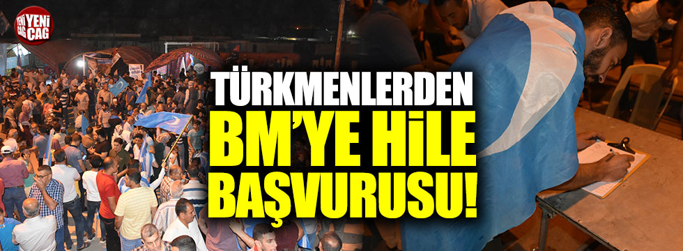Türkmenler yapılan seçimleri BM'ye şikayet edecek