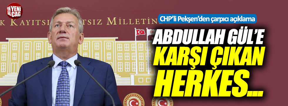 CHP'li Haluk Pekşen'den çarpıcı açıklama