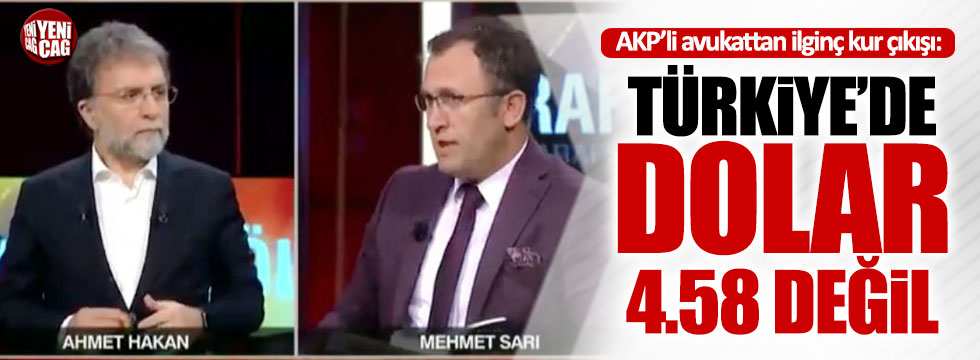 AKP'li isimden ilginç dolar çıkışı