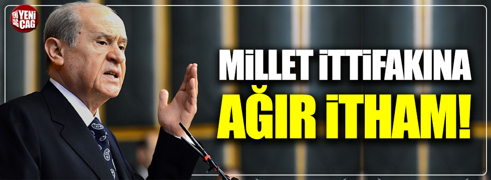 Bahçeli'den Millet İttifakı'na 'Bizans' benzetmesi