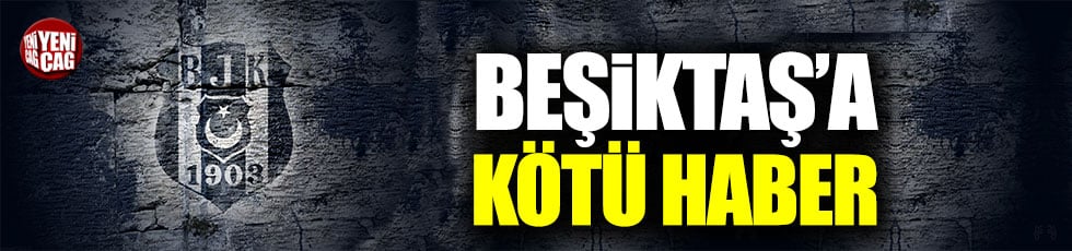 Beşiktaş'a Bruno Peres'ten kötü haber