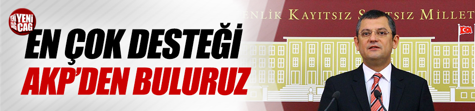 “En Çok Desteği AKP’den Buluruz”