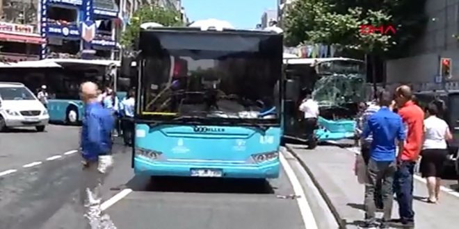 İstanbul'da halk otobüsü terörü