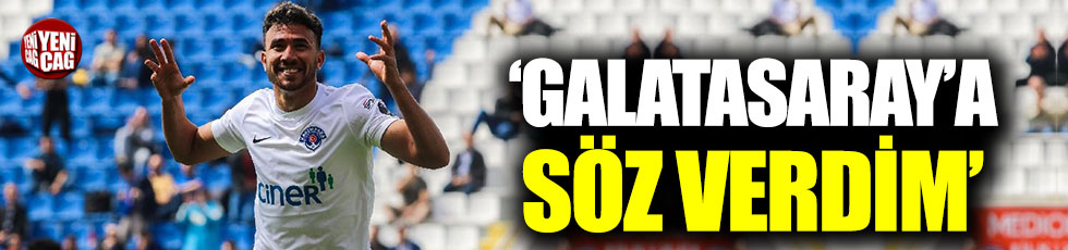 Trezeguet: "Galatasaray'a söz verdim"