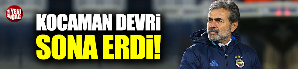 Fenerbahçe Aykut Kocaman ile yollarını ayırdı