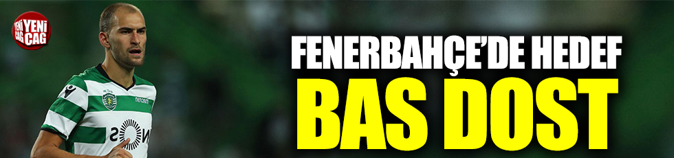 Fenerbahçe’de hedef Bas Dost