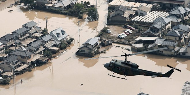 Japonya’da sel felaketi: 156 kişi öldü