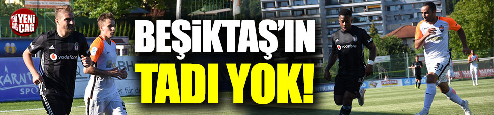 Beşiktaş, Shakhtar ile 0-0 berabere kaldı