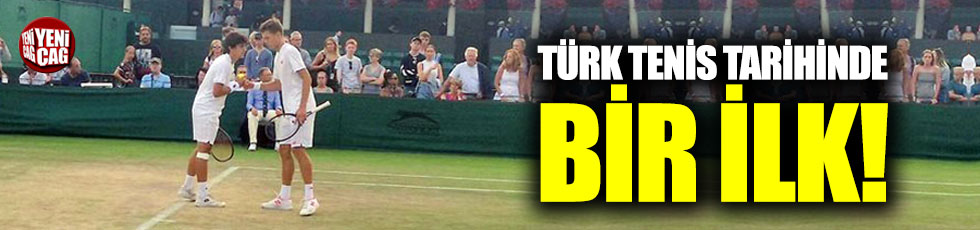 Türk tenis tarihinde bir ilk!