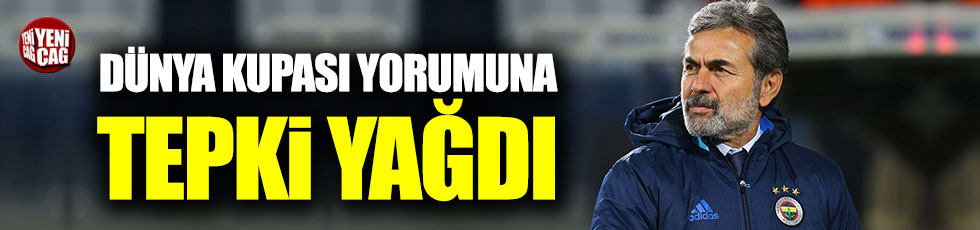 Aykut Kocaman'ın Dünya Kupası yorumu Fenerbahçelileri kızdırdı