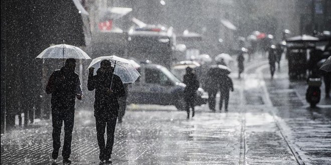 Meteoroloji'den İstanbul için yağmur uyarısı