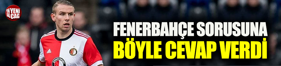 Sven van Beek'ten Fenerbahçe açıklaması!