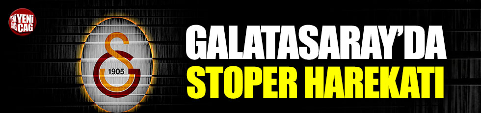Galatasaray’da stoper harekatı