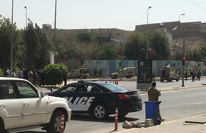 Erbil'de valilik binasına saldırı
