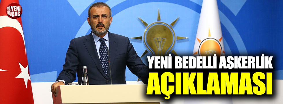 AKP'den yeni bedelli askerlik açıklaması