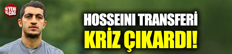 Trabzonspor’da Hosseini krizi