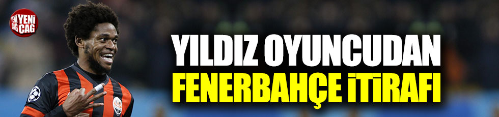 Luiz Adriano'dan Fenerbahçe itirafı