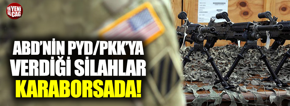 ABD'nin PKK/PYD'ye verdiği silahlar karaborsada